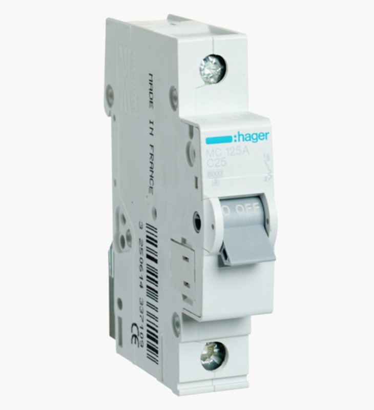 قاطع مينتشر هاجر أحادي 25 أمبير - 6كيلو