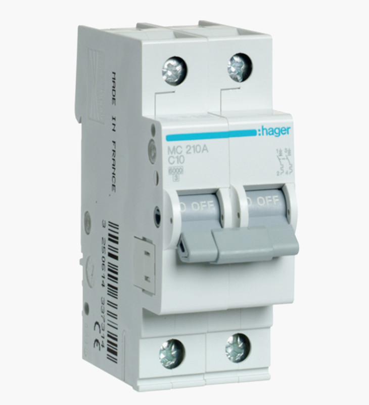 قاطع مينتشر هاجر ثنائي 10 أمبير - 6كيلو