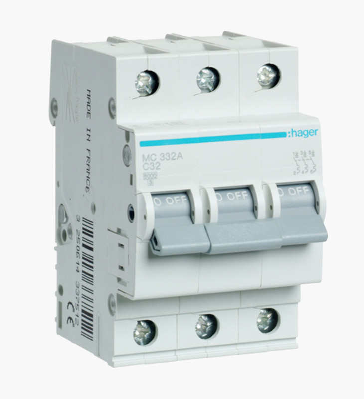 قاطع مينتشر هاجر ثلاثي 32 أمبير - 6كيلو