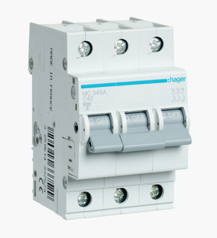 قاطع مينتشر هاجر ثلاثي 40 أمبير - 6كيلو