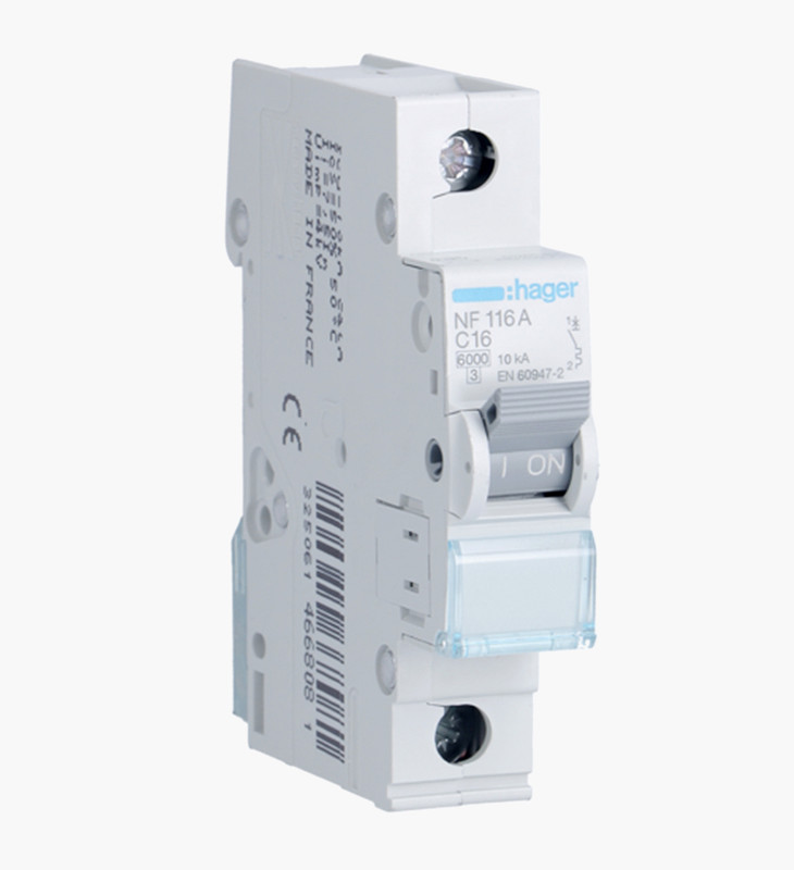 قاطع مينتشر هاجر أحادي 16 أمبير - 10كيلو