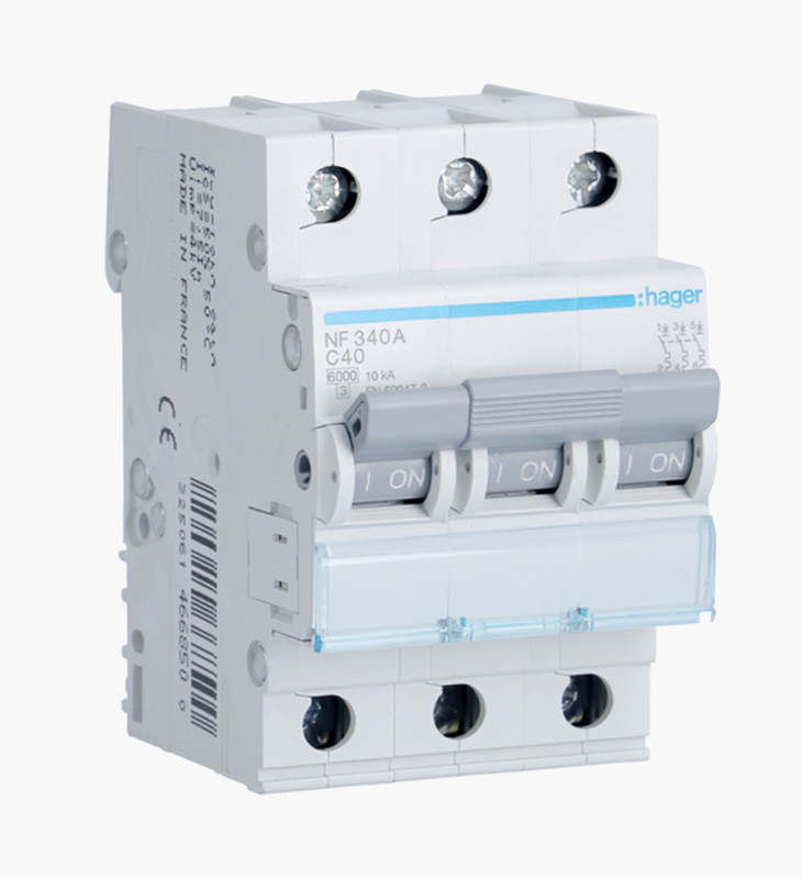 قاطع مينتشر هاجر ثلاثي 10 أمبير - 10كيلو