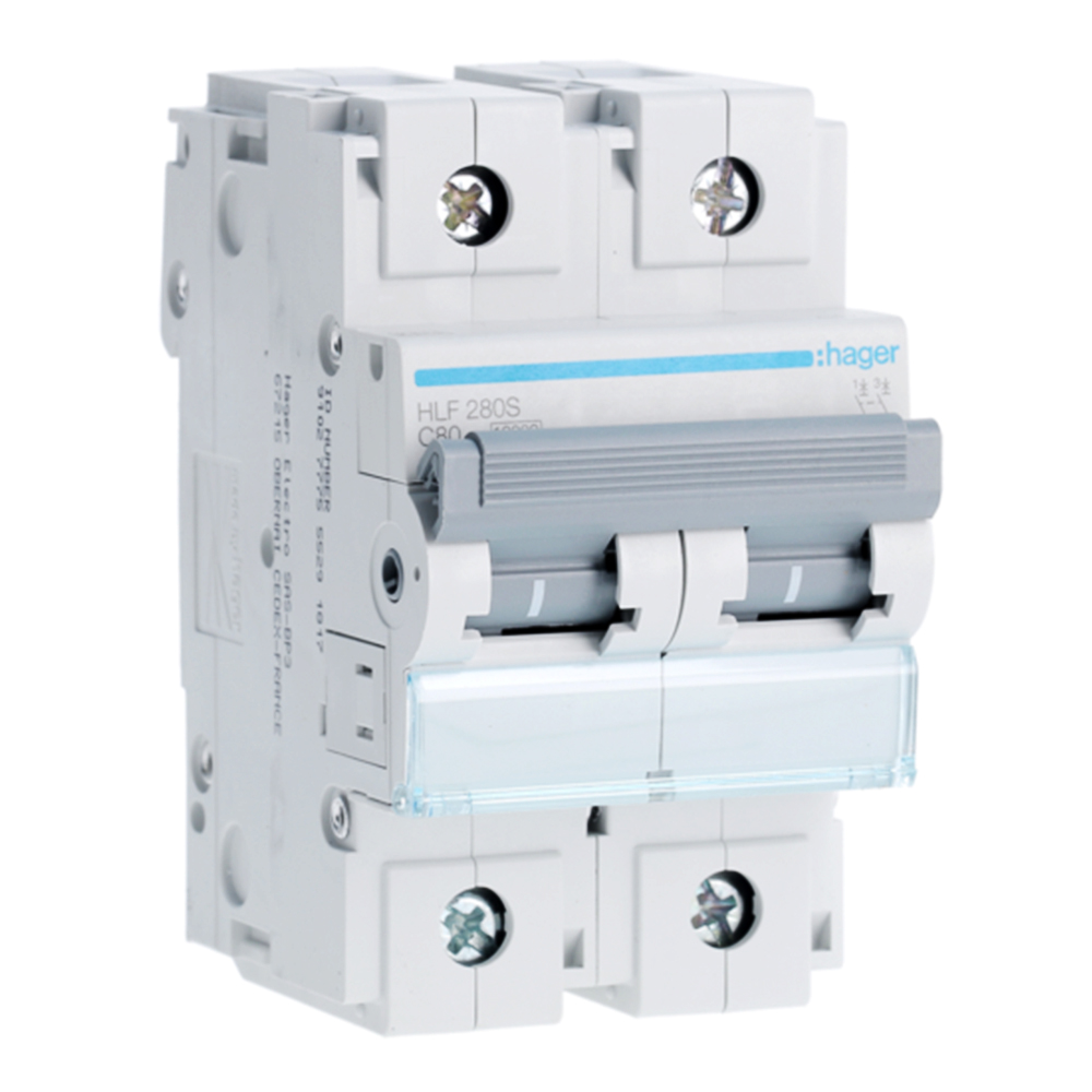 قاطع مينتشر هاجر ثنائي 80 أمبير - 10كيلو