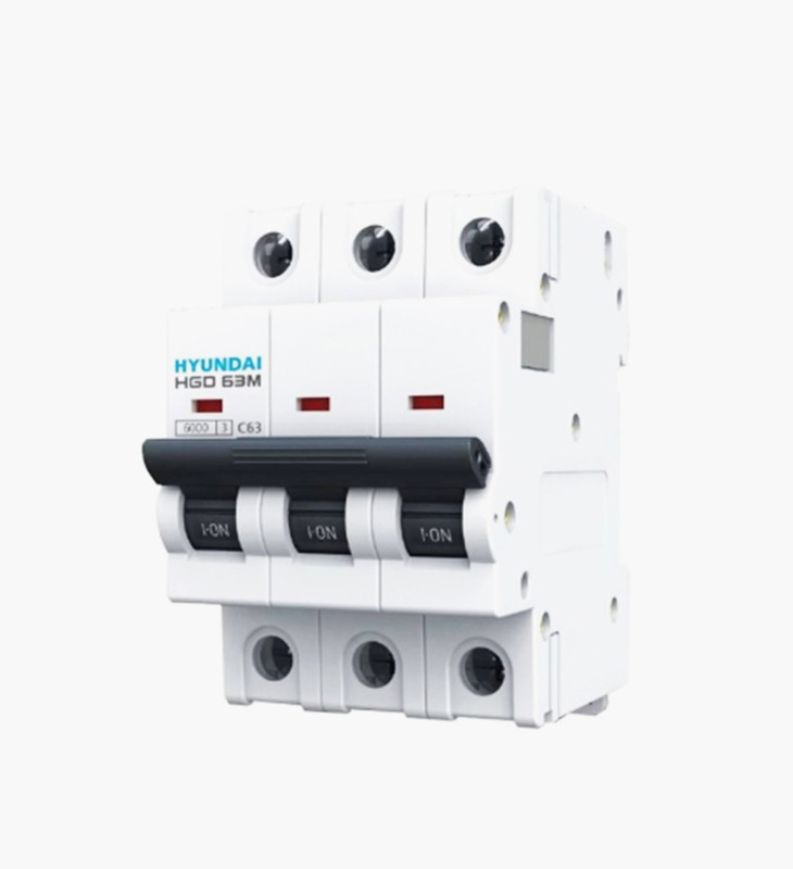 قاطع تيار هيونداي  مينتشر ثلاثي 63 أمبير - 4.5كيلو