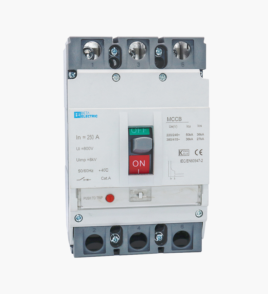 بيتا مولدد كيس ثلاثي 250 أمبير - 36كيلو قابل للضبط