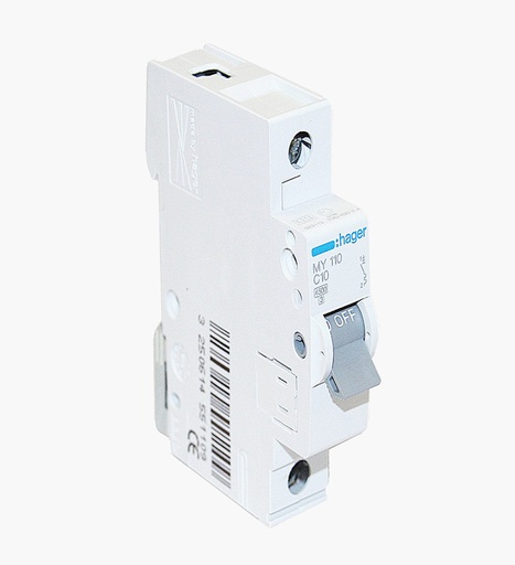 [1050001066] قاطع مينتشر هاجر أحادي 10 أمبير - 4.5كيلو