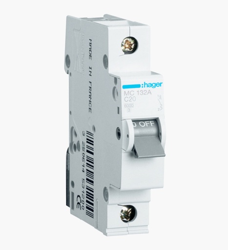 [1050001019] قاطع مينتشر هاجر أحادي 32 أمبير - 6كيلو