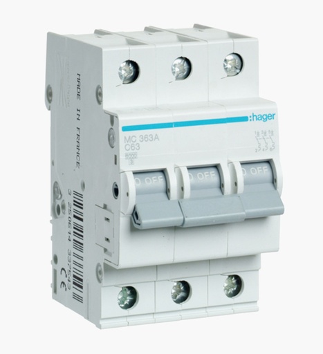 [1050001050] قاطع مينتشر هاجر ثلاثي 63 أمبير - 6كيلو