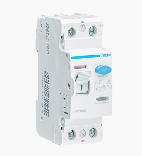 [1050000039] قاطع تيار هاجر ثنائي للحماية من التسرب الارضي - 100 أمبير