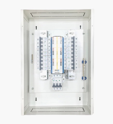 [1030002638] لوحة توزيع بيتا 36 خط ببارة نحاسية و عمومى مينتشر 
