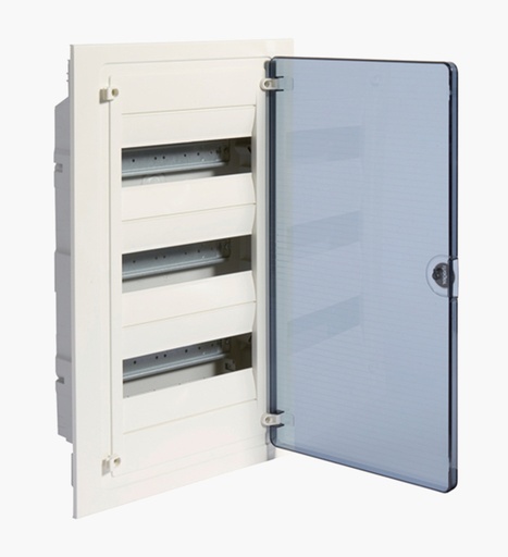 [1050001267] لوحة خطوط هاجر داخل الحائط بباب شفاف  36 خط - 3صفوف